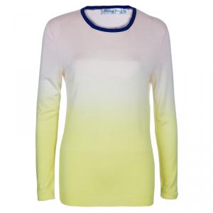 Dior Multicolor Ombre Sweater M