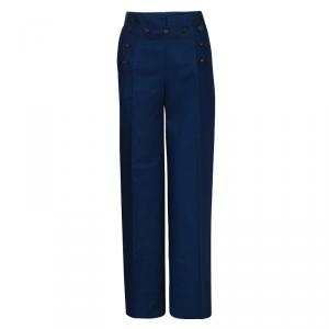 Dior Navy Blue Nautical Trousers M