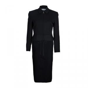 Dior Black Skirt Suit M