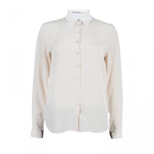 Dior Beige Button Down Shirt M