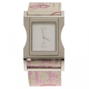 Dior White Stainless Steel Chris 47 Women's Wristwatch 30MM