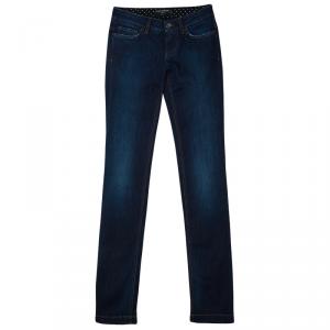 Pre Owned Dolce and Gabbana Cute Dark Wash Jeans XS