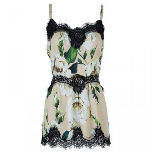 Dolce And Gabbana Floral Sleeveless Top M