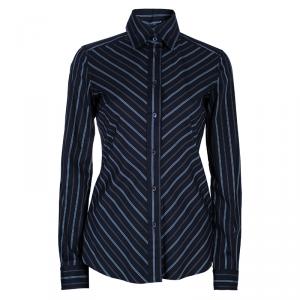 مملوكة مسبقًا Dolce And Gabbana Striped Cotton Shirt XS