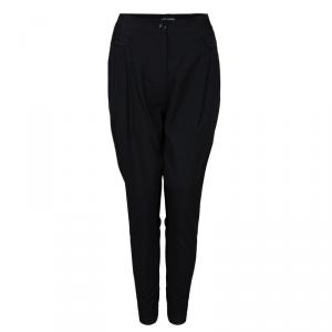 Pre Owned Dolce and Gabbana Black Trousers M