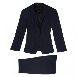 Pre Owned Dolce and Gabbana Charcoal Pant Suit S