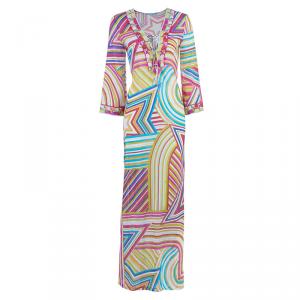 Emilio Pucci Multicolor Beach Dress S