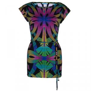 Emilio Pucci Multicolor Belted Print Top S