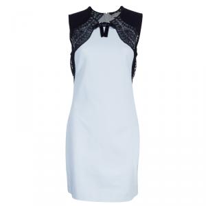Emilio Pucci White and Black Lace Dress M