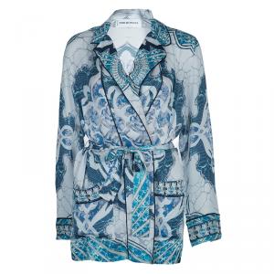 Emilio Pucci Mutlicolor Print Long Sleeve Top S