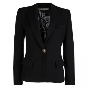Emilio Pucci Black Notched Collar Blazer M