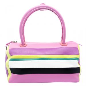 Escada Multicolor Leather Satchel 