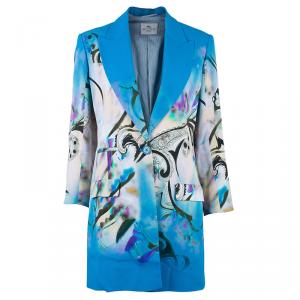 Etro Printed Oversized Blazer L