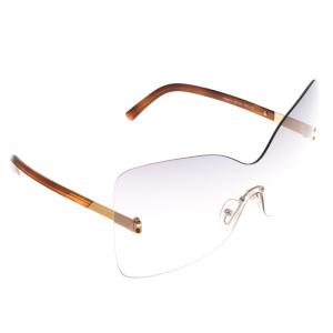 Pre Owned Fendi Brown FS5273 Oversize Square Sunglasses