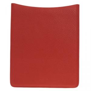 Pre Owned Giorgio Armani Orange Leather iPad Air Cover