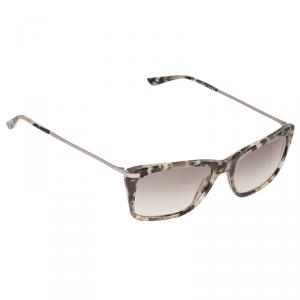 Pre Owned Giorgio Armani Grey Gradient AR8019 Square Sunglasses