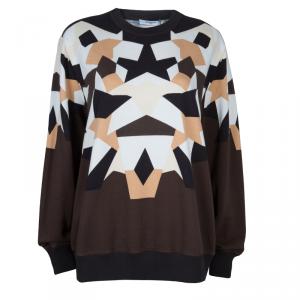 Givenchy Graphic Print Knit Sweater M