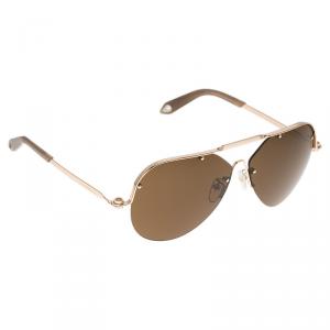 Givenchy Rose Gold SGVA51 Shield Sunglasses
