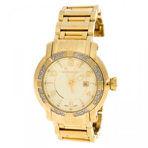 Givenchy Yellow Gold Stainless Steel  GV5202 Women's Wristwatch 36 mm