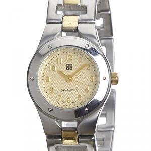 Givenchy Cream Stainless Steel Helanga Women's Wristwatch 26MM