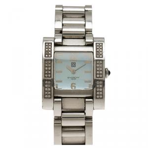 Givenchy Blue Mother of Pearl Stainless Steel Koleos Women's Wristwatch 29MM