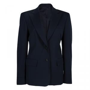 Pre Owned Gucci Navy Blue Wool Blazer M