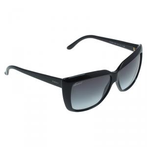 Pre Owned Gucci Black Square D28PT Sunglasses