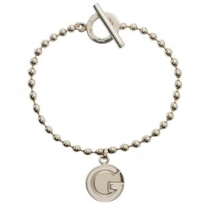 مملوكة مسبقًا Gucci G Silver Chain Bracelet