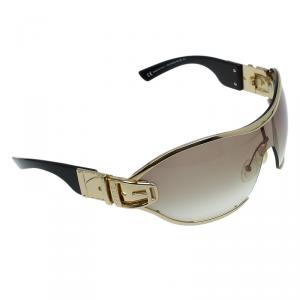 Pre Owned Gucci Brown GG 2738/S Buckle Detail Sunglasses