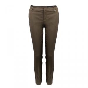 Pre Owned Gucci Green Trousers XS