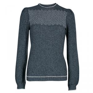 Pre Owned Gucci Grey Knit Jumper XS