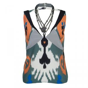 Pre Owned Gucci Multicolor Sleeveless Top S