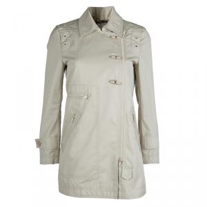 Gucci Beige Toggle Button Jacket S