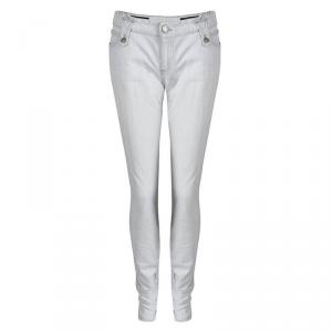 Gucci Light Washed Grey Denim Skinny Jeans M