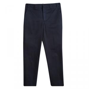 Gucci Navy Blue Straight Fit Pants S