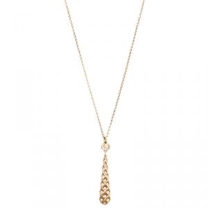 Gucci Diamantissima Yellow Gold Pendant Necklace