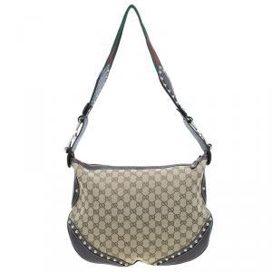 مملوكة مسبقًا Gucci Brown Monogram Canvas Medium Pelham Messenger Bag