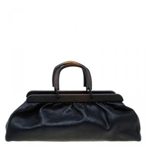 مملوكة مسبقًا Gucci Black Leather Tom Ford Doctor bag