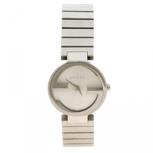 Gucci Silver Stainless Steel 133.5 Women's Wristwatch 29MM