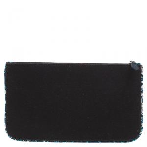 Pre Owned Hermes Brown Felt Travel Case 