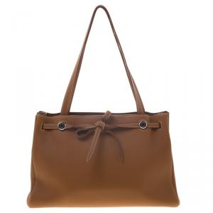 Hermes Brown Togo Leather Kabana Tote