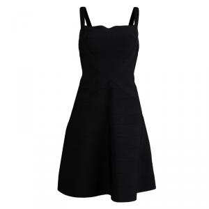 Herve Leger Black Bandage Faith Dress M