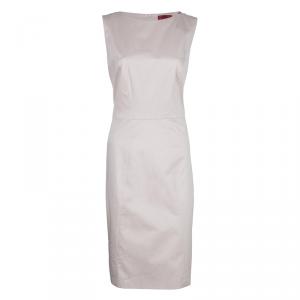 Hugo Hugo Boss Blush Pink Sleeveless Shift Dress M