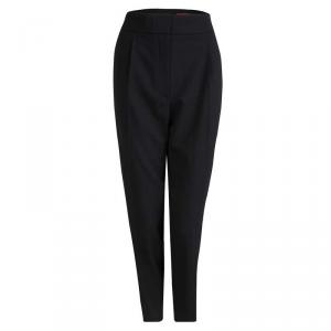 Hugo By Hugo Boss Black Waist Tie Detail Herini Trousers M