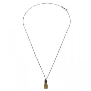 Isabel Marant Love Buzz Hand Gold Tone Necklace