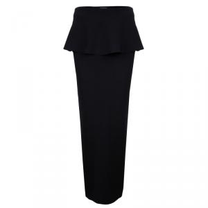 Issa Edith Peplum Maxi Skirt S