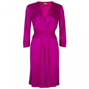 Issa London Pink Draped Dress M