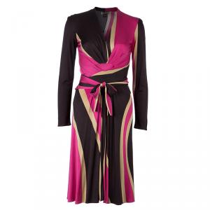Issa London Pink Tie-Front Dress S