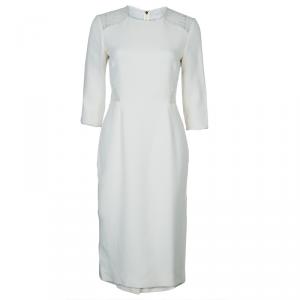 فستان جيسون وو ريزورت' 15 مزين بدانتيل أبيض  S