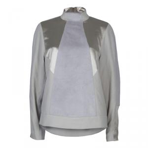 Jason Wu Pastel Grey Wool Top M
